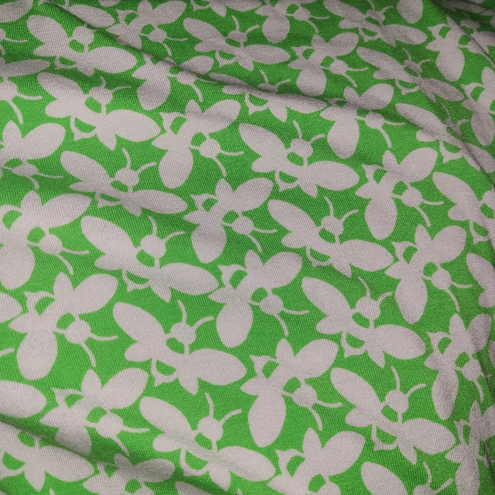 Lilly Pulitzer Green & White Midori Buzz Worthy Bee Print Maxi Dress - Picture 3 of 6